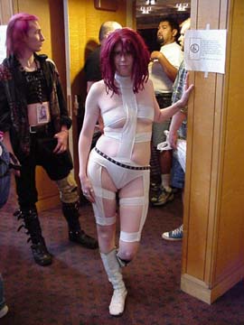Lynn as Leeloo from the 5th Element