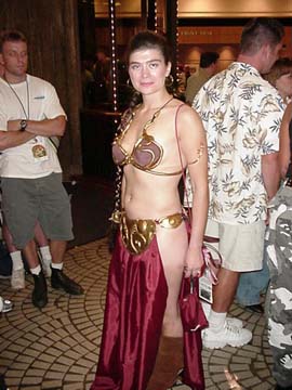 JediGirl as Slave Leia